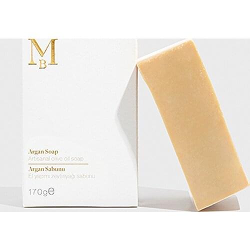 Misbahce Argan Soap 170 g, Nourishes, Cleansing For Skin, Body, Hair, Clean, Fresh, Citrus, Extra Beneficial For Dry And Mature
