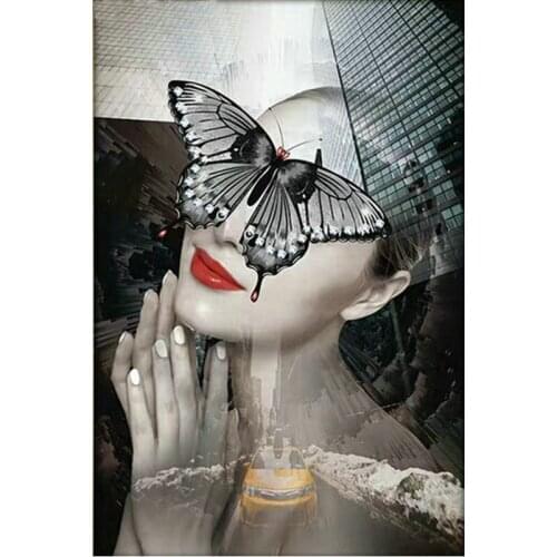 Diy Full diamond painting cross stitch kits diamond Embroidery butterfly pictures mosaic Crafts Needlework wall art decorative