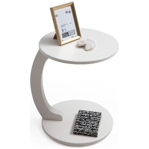 New Modern C Side Coffee table Raw White coffe table table basse