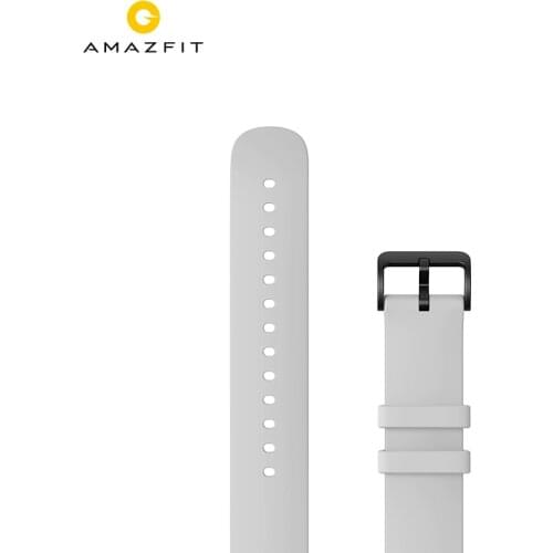 Xiaomi Original Strap Fluororubber Material 20mm Width Bracelet for Amazfit GTR 42mm & GTS Bip Lite & Mi Quartz Watch