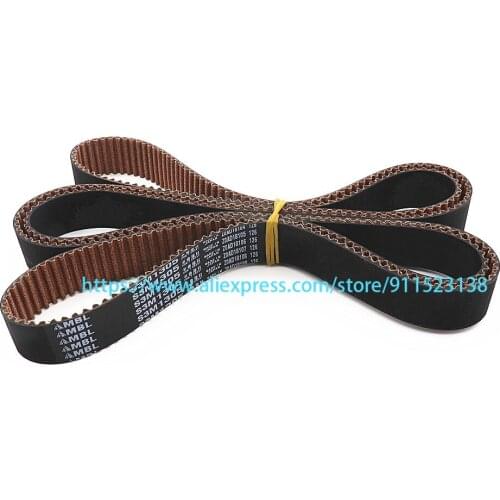 Barudan Embroidery Machine Spare Parts Original Japan MBL Main Shaft Belt S3M1305 Width 15mm For BEVT-S1501CAII BEXT-S1501CAII