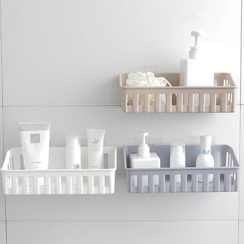 Plastic Hanging Rack Non Perforated For Kitchen/bathroom Organizer Towel Rack Bathroom Supplies Accessories