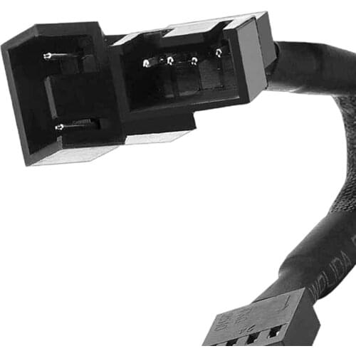 Durable PC Temperature Control Cable Computer Fan 4-Pin Adapter 160mm, tested before shipping