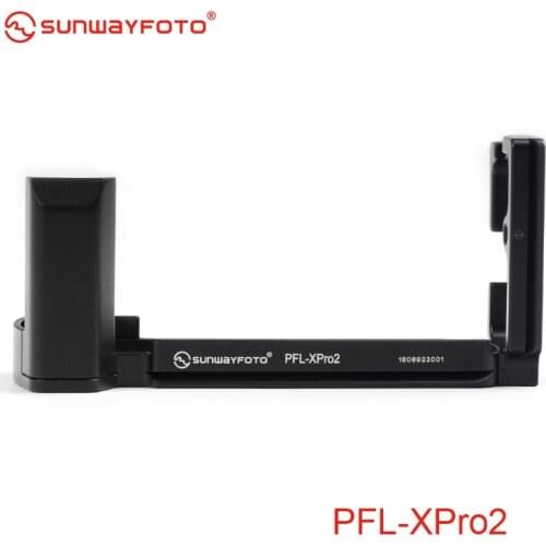 SUNWAYFOTO PFL-XPRO2 Tripod Head Quick Release Plate for Fuji X pro2 Xpro2 L-bracket Specific Aluminum Quick Release Plate