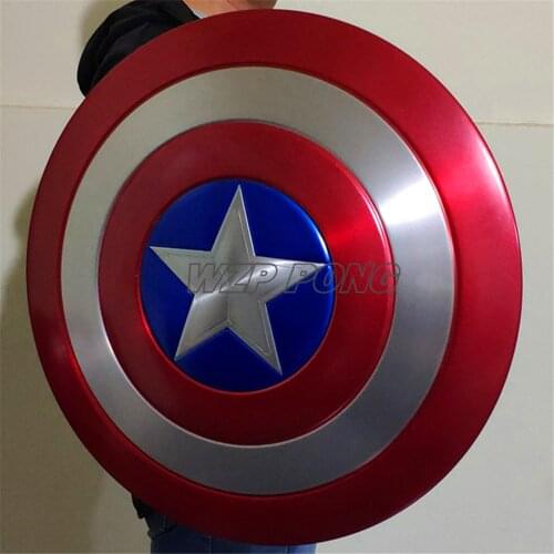 WZP PONG Shield Metal 1/1 Cosplay for Super Hero Action Figure Collectible Model Toy Kids Gift
