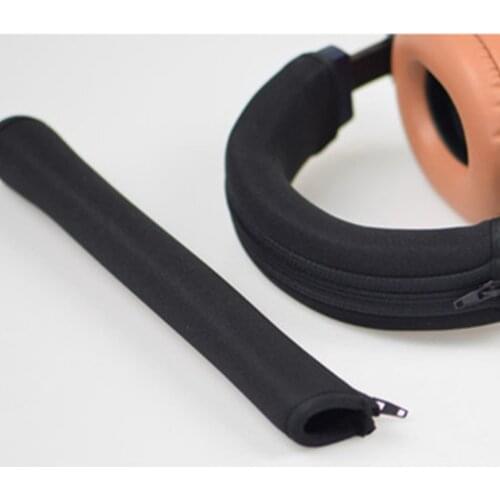 BRDRC Replacement Headphone Protector Zipper Headband For Audio Technica ATH MSR7 M20 M30 M40 M40X M50X SX1 headphones Case