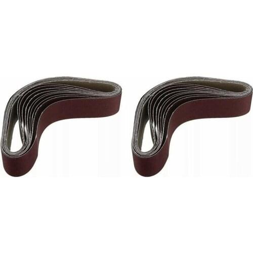20Pack 686X50mm Sanding Belts 800 Grit/320 Grit Aluminium Oxide Sander Sanding Belts