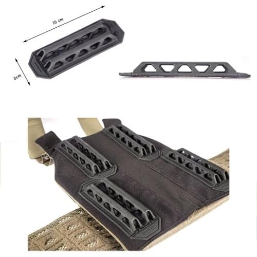 4pcs Outdoor Sports Tactical Vest Soft Breathable Support Vest Four-way Breathable cushion