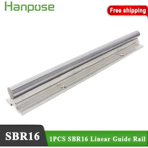 Free Shipping 1PCS SBR16 Linear for linear guide without SBR16UU Linear Bearing Linear rails CNC parts S