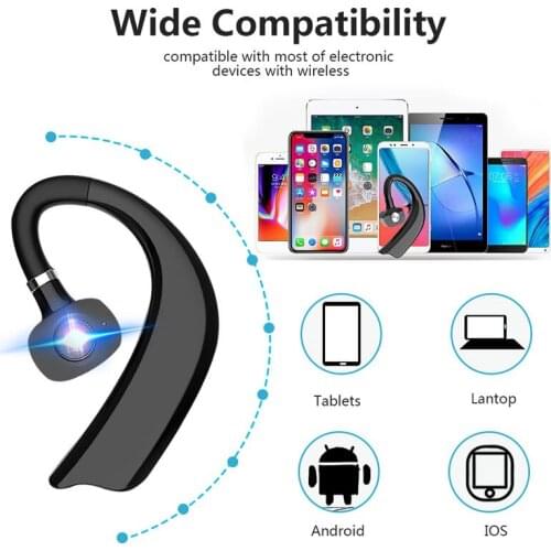 HD Stereo Wireless Bluetooth Earphone Business Handsfree call Headset with Microphone Earbuds Earphones for iPhone huawei