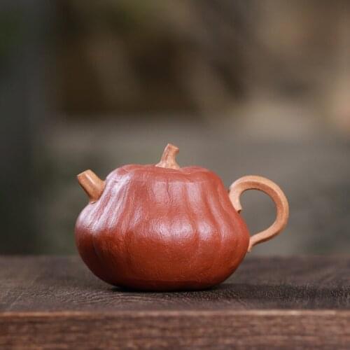 Bionic device yixing are recommended by the manual household teapot tea kungfu tea melon boring pot of the teapot