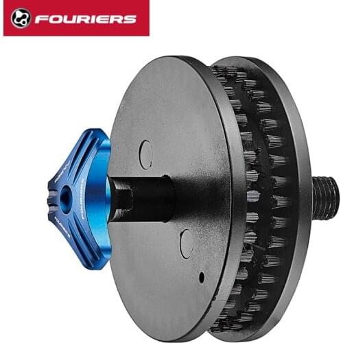 FOURIERS Chain Keeper Hook Cleaner Brush Chain Hanger M12 Thru Axle Dropout Rear Hydraulic Brake Frame Protector Chain Holder