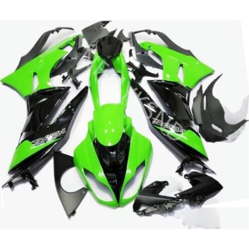 Injection mold Fairing kits fit for Kawasaki ZX 6R 2009 2010 2011 2012 NINJA zx6 09-12 green black motorcycle fairing