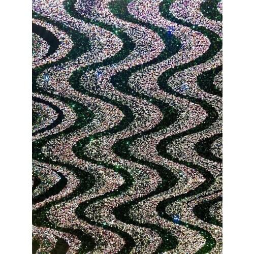 Sequined Lace Fabric French Mesh Lace Fabric 2021 High Quality Lace Nigerian Mesh Lace Fabric Wedding Party SX35331