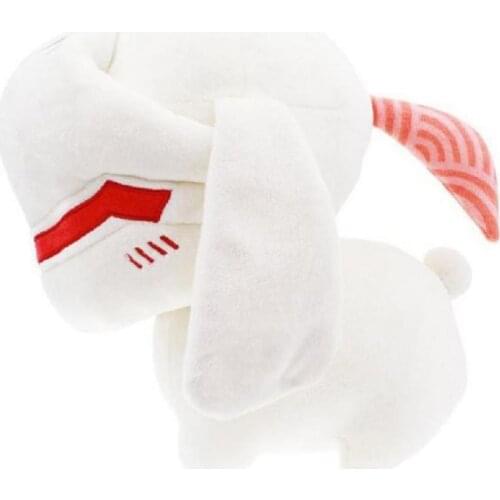 Skyleshine 22cm Overwatches Genji Dolls White Rabbit Anime Toys Stuffed Plush Animals Doll For Kids S1014