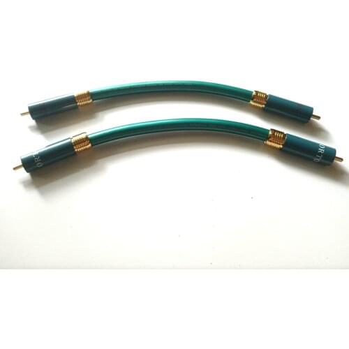 8N Ortofon 8N Copper Audio Interconnect Signal Line Over Machine Wire HIFI Audio AMP Speaker Cable 20 - 50CM