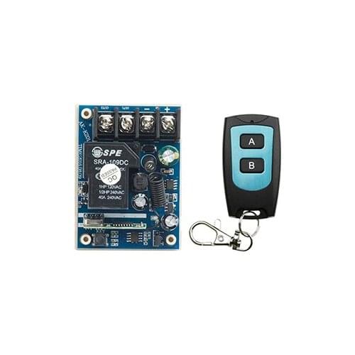 New DC12V 24V 36V 48V 10A 1CH Radio Controller RF Wireless Relay Remote Control Switch 315 MHZ 433 MHZ Transmitter+Receiver