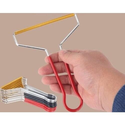 Portable Lint Remover Pet Hair Remover Brush Manual Sofa Clothes Cleaning Lint BrushDouble-sided Hair Ball Removal Artifact