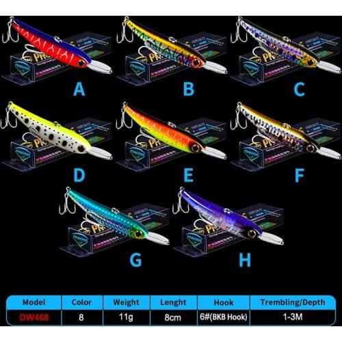 PRO BEROS Floating Pencil 21.5g 10cm Topwater Fishing Lure Freshwater Walk Artificial Hard Plastic Bait Trout Bass Tackle