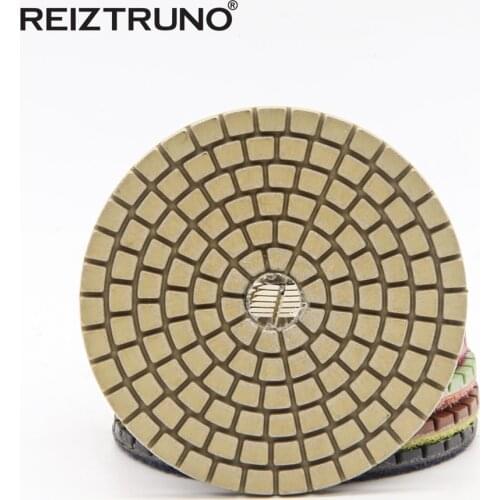 REIZTRUNO 1 Piece Diamond Polishing Pad 3 Inch Wet Granite Stone Concrete Grinding Angle Grinder.boden schleifen,velcro back