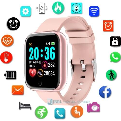 Smart Watch Kids Children Smartwatch For Girls Boys Electronic Smart Clock Students Child Sport Smart-Watch Aged 8-18 Year