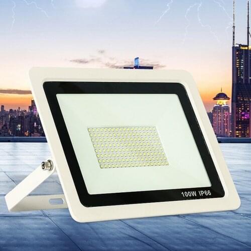 LED PIR Motion Sensor Floodlight 220V Outdoors IP65 Waterproof Floodlight Low-energy Spotlight for Garden,parking Lots,factories