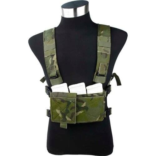 TMC Lightweight MTP Tactical Vest SS Modular Chest Rig Chest Hanging