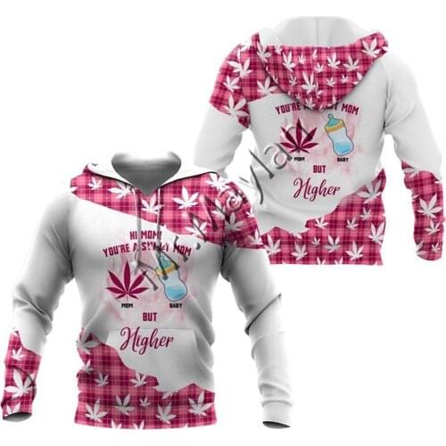 Red Weeds Hoodies 3D Graphic Hoodie Streetwear Oversized Hoody Funny Harajuku Hooded Alternative Clothing Sweatshirts Pullovers