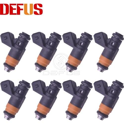 DEFUS 8PCS Fuel Injector H029611 Nozzle Bico For Renault Clio Megane Laguna Scenic Kangoo 1.2L 1.4L 1.6L 16v 06-17 ITGM60
