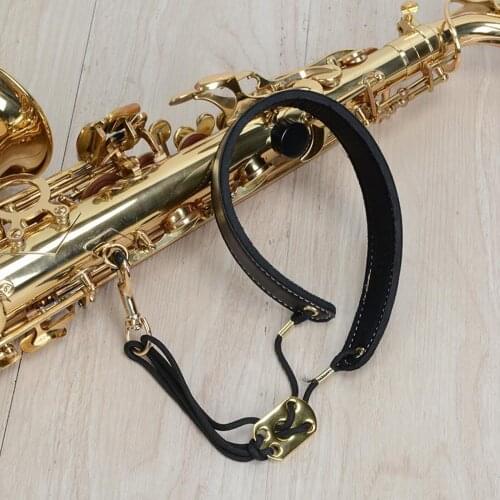 Saxophone Neck Strap Universal Adjustable Neck Strap Music Instrument Parts for Bass Tenor Alto Sax