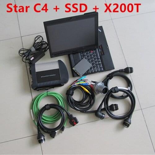2020.12 MB SD Connect C4 with Super Engineering Software DTS/X/Vediam in X200T Tablet Support Offline Program