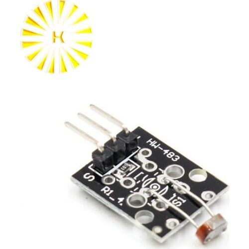 3pin KY-018 Optical Sensitive Resistance Light Detection Photosensitive Sensor Module DIY Kit Connector