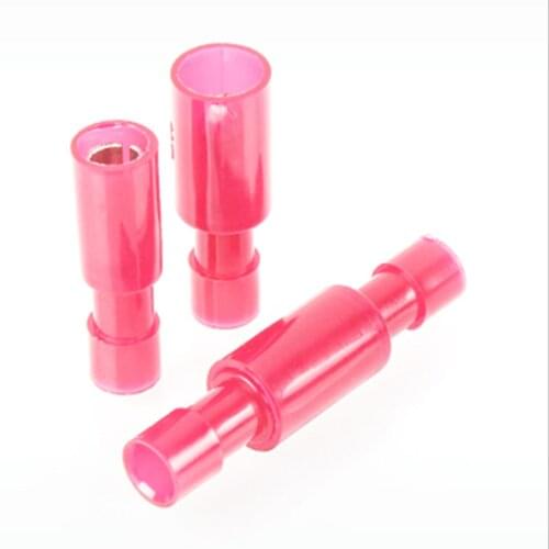 50/100set MRFNY (FRFNY) 1.25-156 red to blue cold-pressed terminal Connectors Splices For 0.75-1.5mm2 , 18-16 AWG Wire 10A