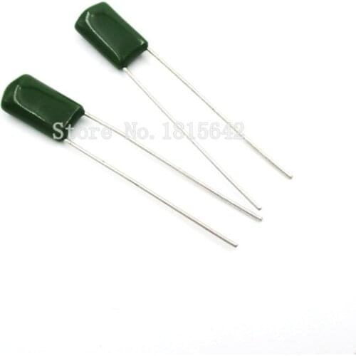 50PCS/LOT 2J473J 2J473 630V 0.047UF 47nF Polyester Film Capacitor Capacitance