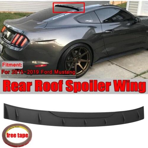 New ABS Plastic Car Trunk Rear Roof Spoiler Wing For Ford For Mustang 2015 2016 2017 2018 2019 MP Style Rear Spoiler Wings