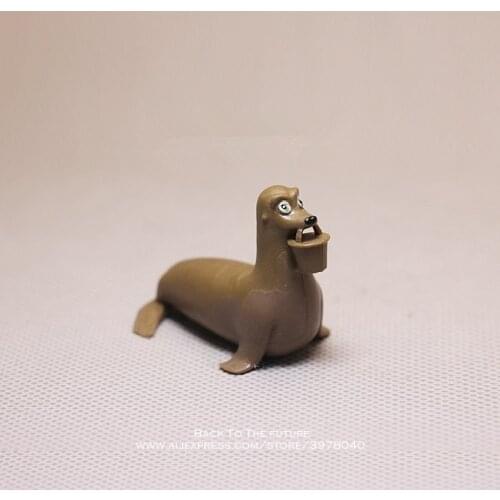 Disney Finding Nemo seal 5cm long mini PVC Action Figure Posture Model Anime Collection Figurine Toys model for children gift