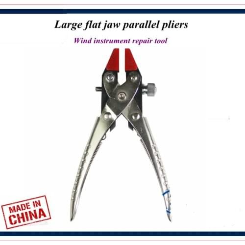 Wind instrument repair tools Saxophone flute clarinet Maintenance tool Large flat jaw parallel pliers