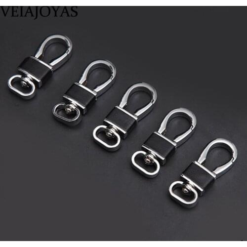 Sophisticated Design Car Accessories Swivel Trigger Dog Buckle Keyring Keyhooks Retaining Key Ring DIY Alloy Horseshoe Buckle