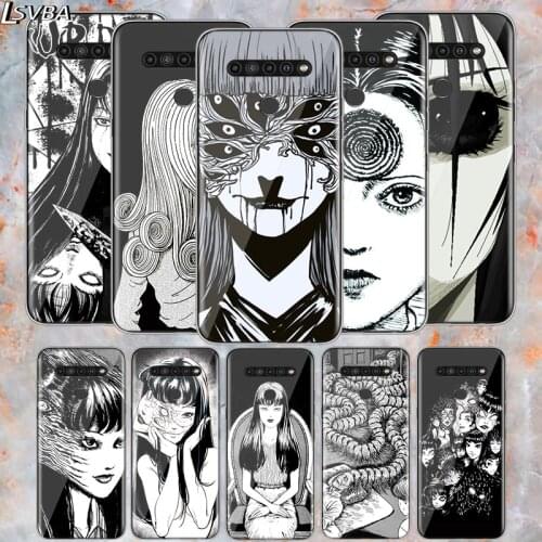 Junji Ito Tees Horro For LG W30 W10 V50S V50 V40 V30 K50S K40S K30 K20 Q60 Q8 Q7 Q6 G8S G8X G7 G6 ThinQ Phone Case