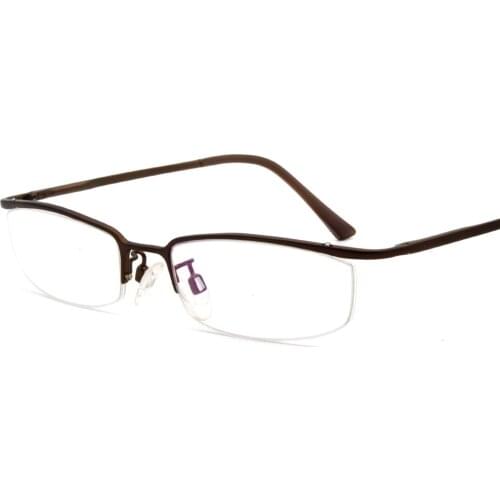 Eyeglasses Optical Glasses Eyewear High Quality Frames Unique Lightweight Vintage Classic Men Women Metal Fashion EQ-0004