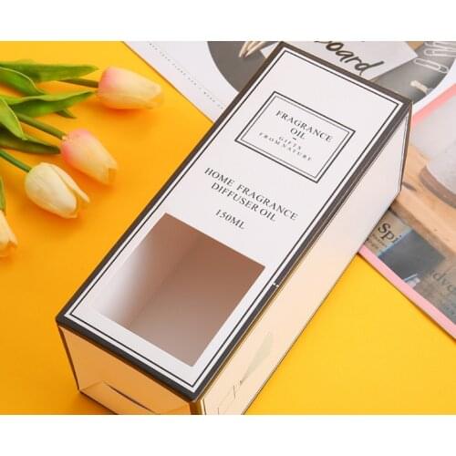 Excellent quality Christmas Gift doll packaging box corrugated kraft paper box with clear PVC window ---XP0545