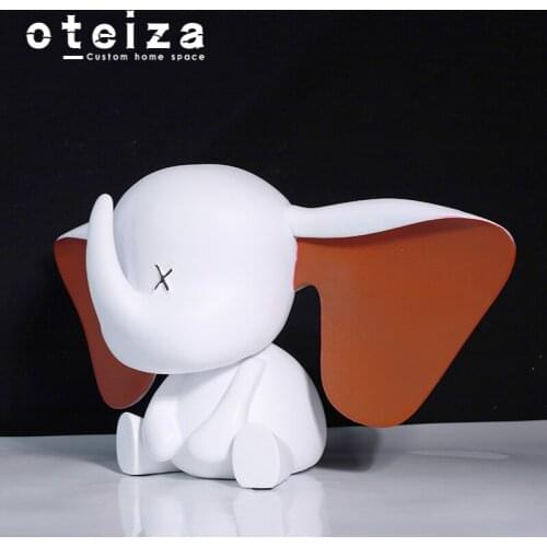 Modern Creative Elephant Resin Decorations Decorations