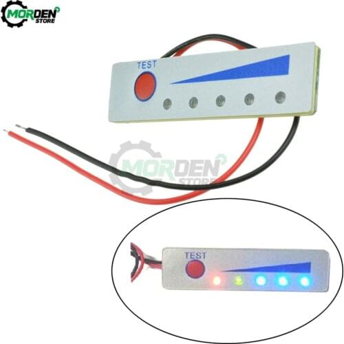Waterproof 3S 4S Li-Ion Lithium Battery Capacity Indicator Electricity Power LED Display Board Meter Tester 12V 16.8V