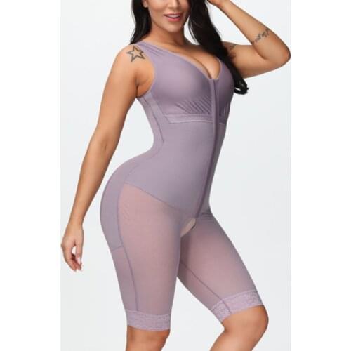 High WomenS Body Shaper Compression Fajas Colombianas All-In-One Tights 4 Color Slimming Underwear