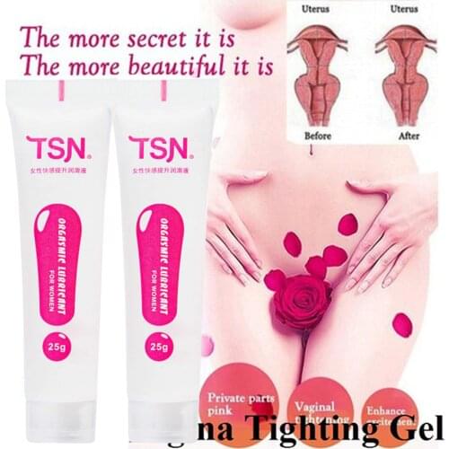 Women Fast Orgasm Gel Vagina Shrinking Creams 25ml Sex Lubricants Exciter for Women Orgasm Lube Shrink Yam Cream
