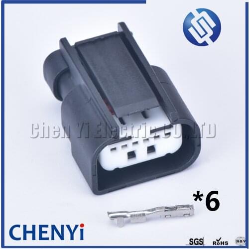 1 set 6 Pin finder radar rearview camera plug RVC Plug for Land rover new wing tiger edge mondeo ford Focus