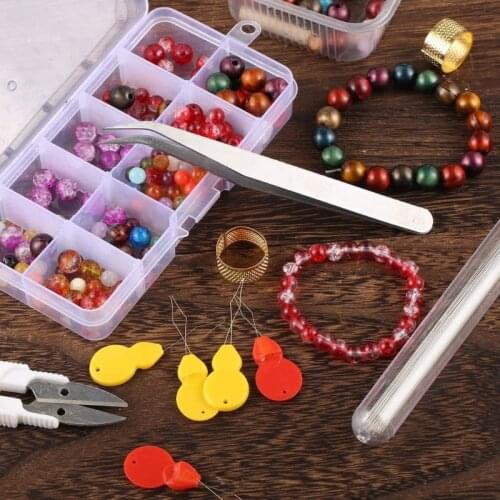 13MC 65Pcs 3 Size Extra Fine Thin Beading Embroidery Needles with Needle Threaders