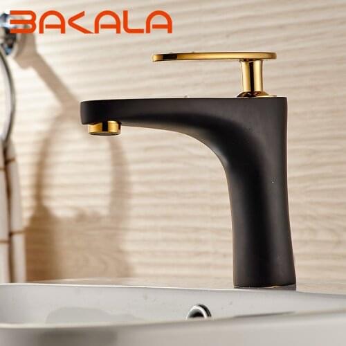 Bakala White Bath Mixers