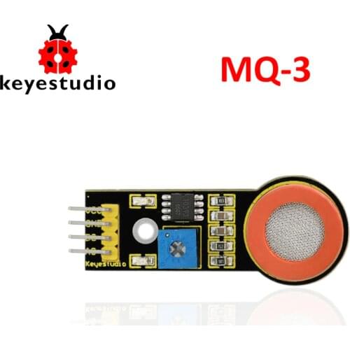 Free shipping !Keyestudio MQ-3 Alcohol Ethanol Sensor Detection Module for Arduino