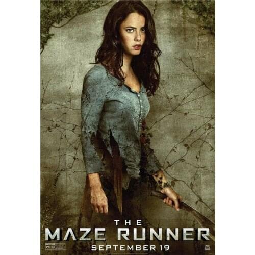 D0619 The Maze Runner Movie Silk Fabric Poster Art Decor Indoor Painting Gift